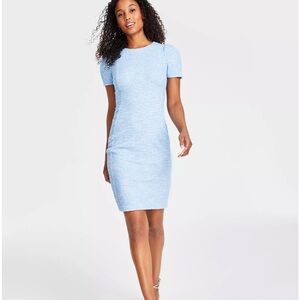 MUST GO‼️Calvin Klein Tweed Short Sleeve Dress